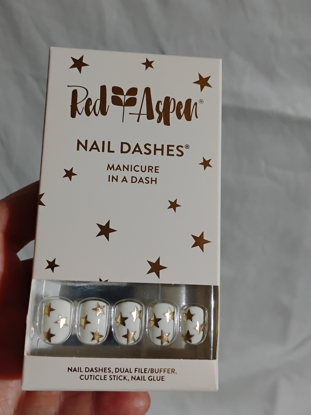 Red Aspen White & Gold Star Nail Dashes Boots With The Spurs Shelly NEW